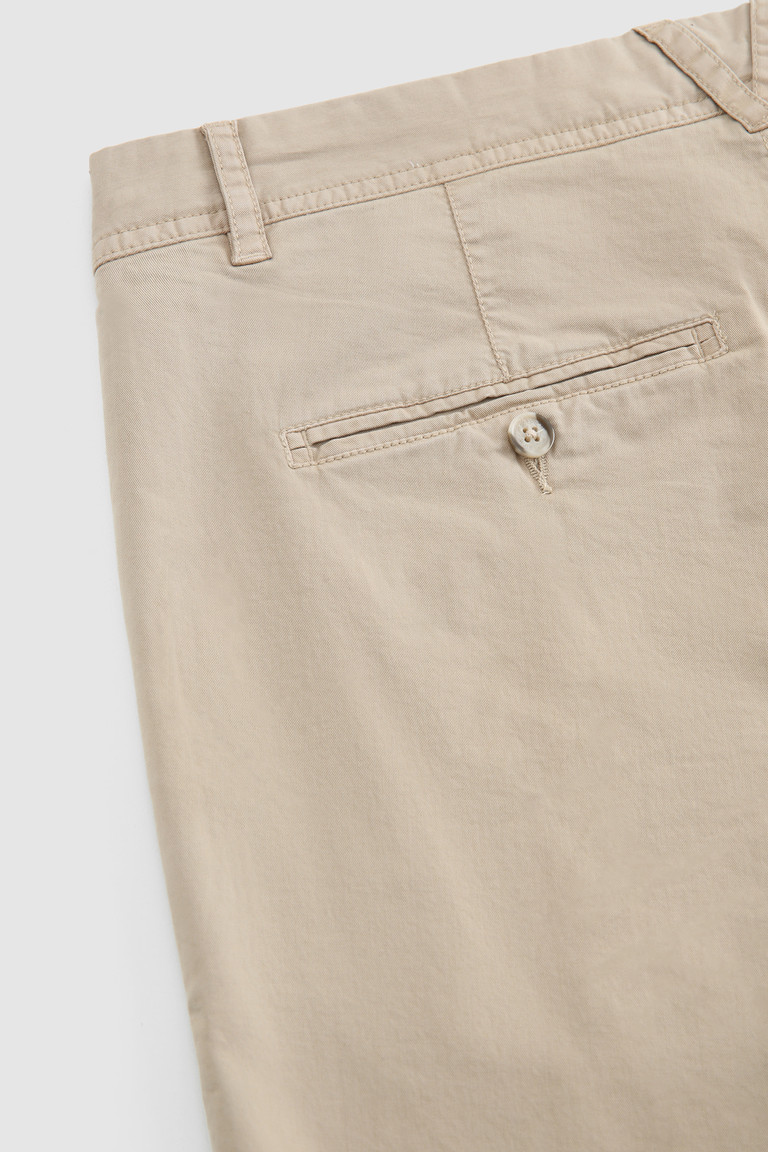 Beige Woolrich Garment-Dyed Chinos Men's Pants | 1026384-PE