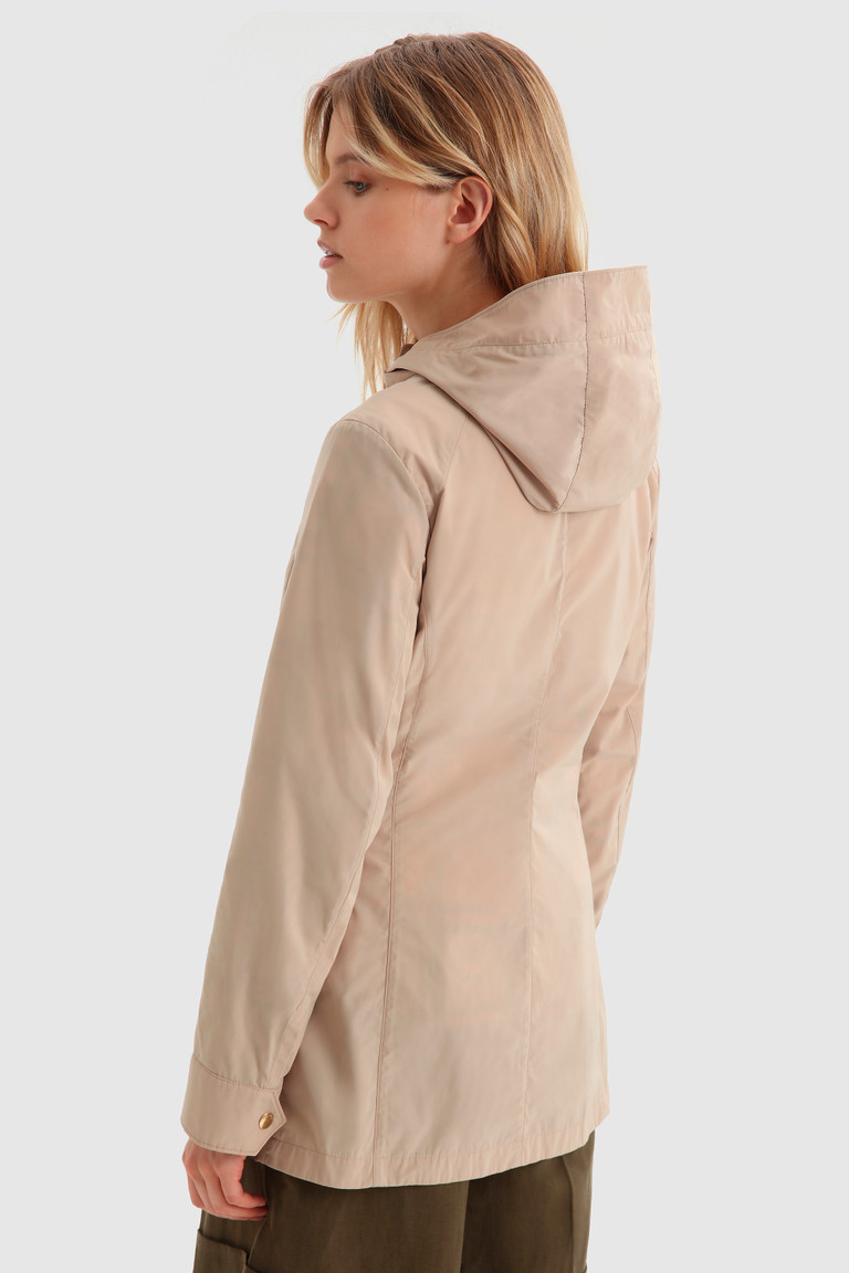 Beige Woolrich Summer Women's Parka Jackets | 4017238-ZK