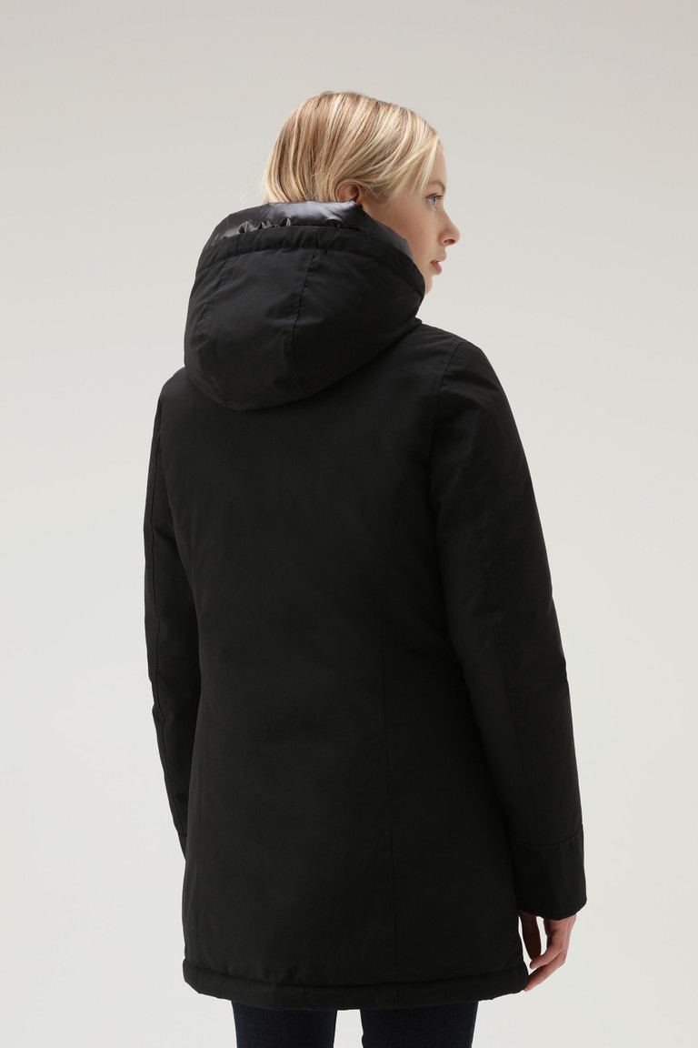 Black Woolrich Arctic In Ramar Cloth Women's Parka Jackets | 0349127-YT