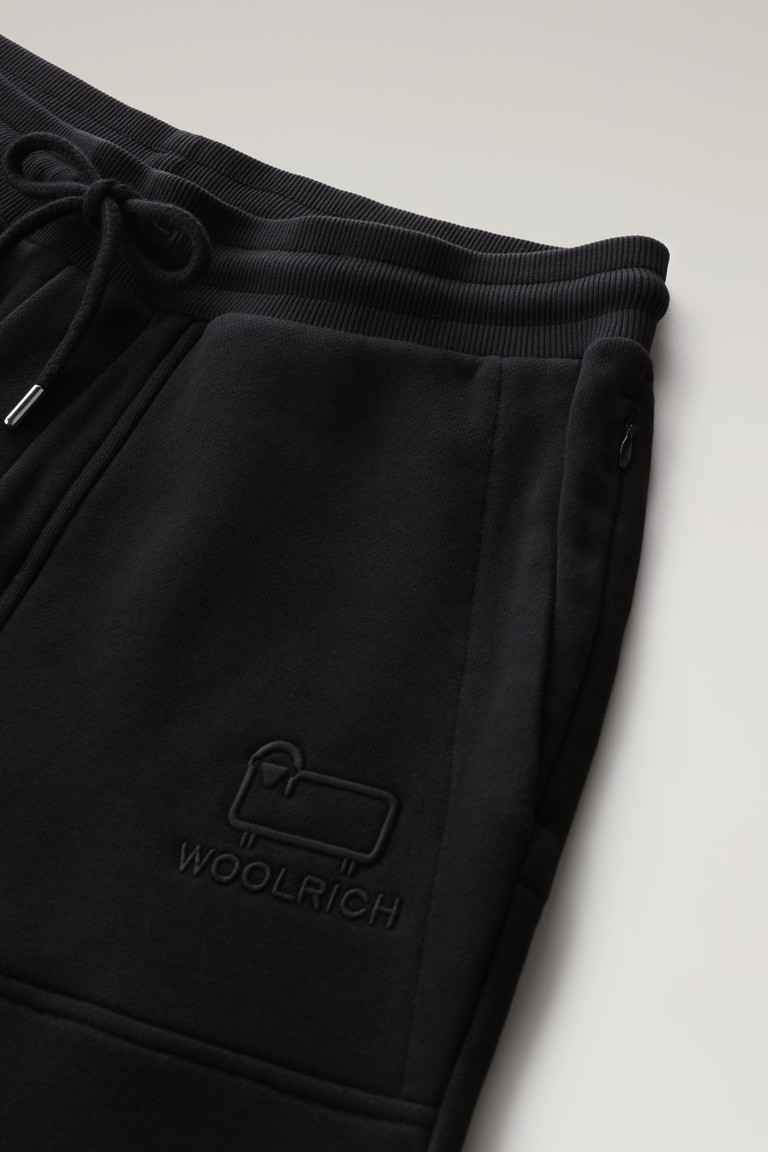 Black Woolrich Classic Brushed Fleece Jogger Men's Pants | 7281960-CF