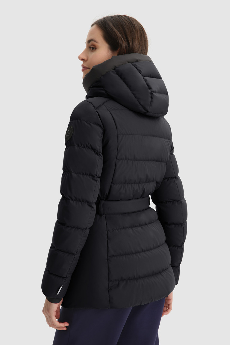 Black Woolrich Gore-Tex Tacony Women's Down Jackets | 5423098-FE