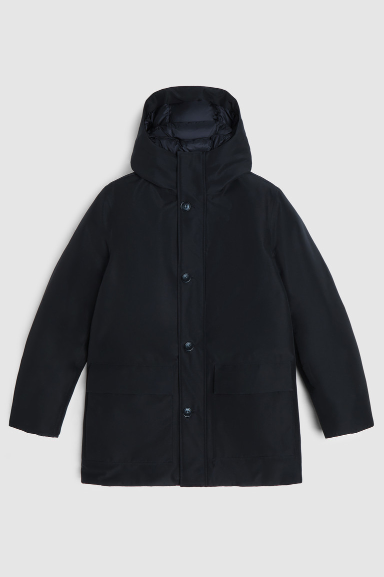 Black Woolrich Gore-Tex Urban Men's Coats | 2581347-IY