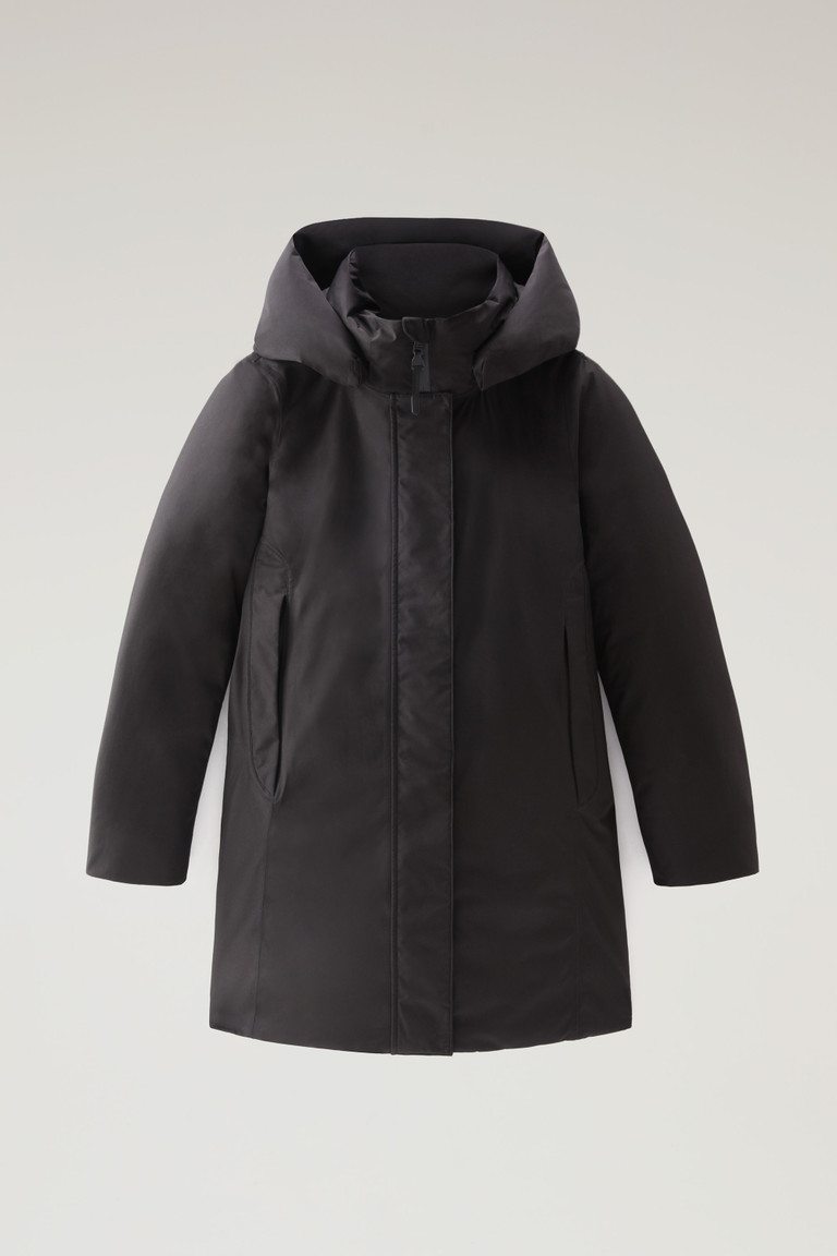 Black Woolrich Gore-Tex Waterproof Marshall Women's Parka Jackets | 8241076-KD