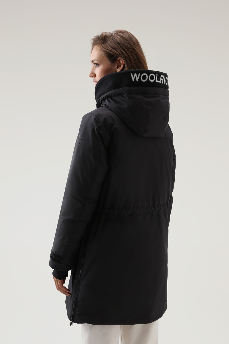 Black Woolrich Harveys Waterproof In Pertex Revolve Women's Parka Jackets | 0967834-SF