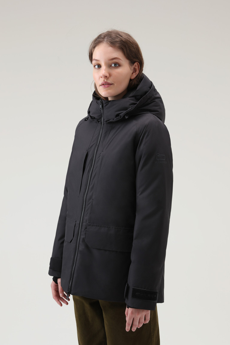 Black Woolrich Harveys Waterproof In Pertex Revolve Women's Jackets | 8153490-GP