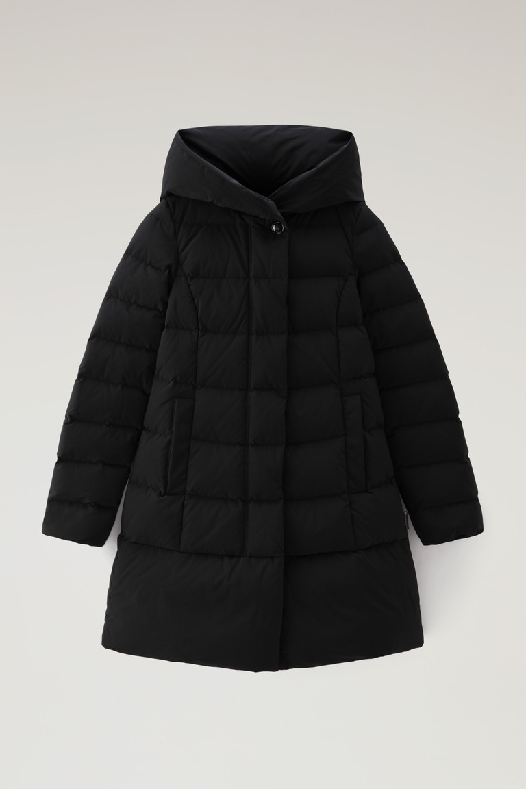 Black Woolrich Puffy Prescott Women's Down Jackets | 0641839-BQ