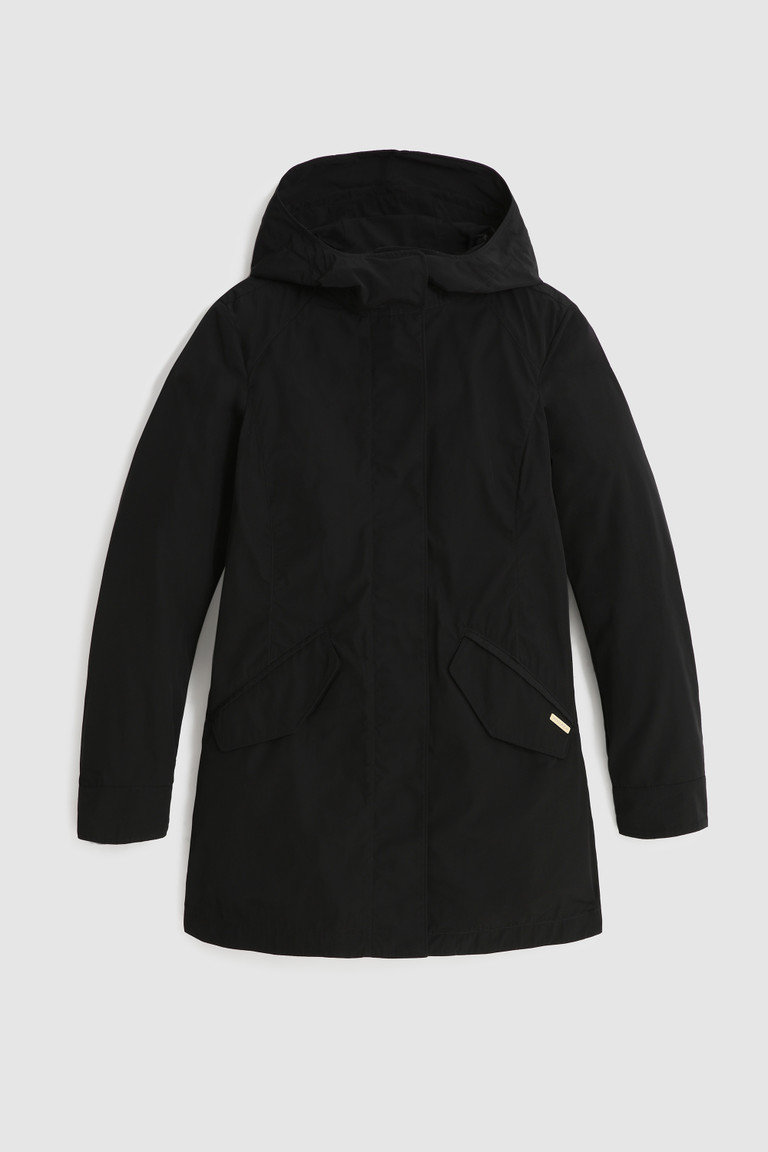 Black Woolrich Summer Women's Parka Jackets | 6314970-OK