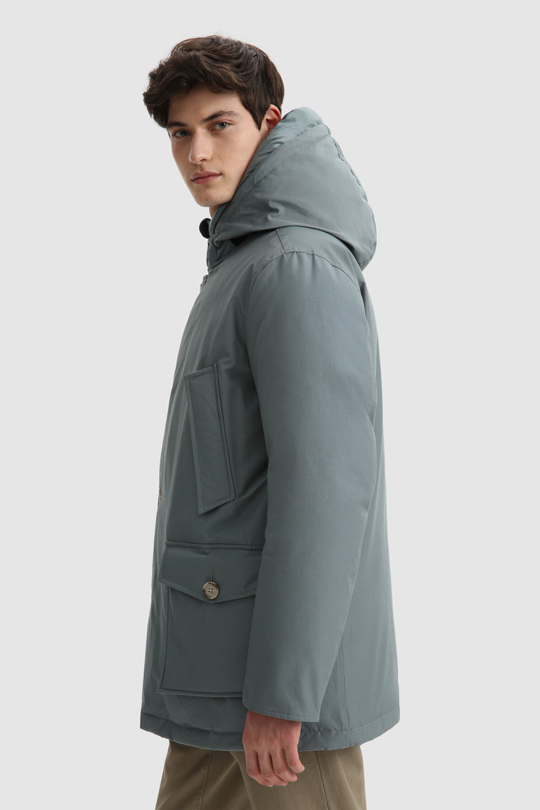 Blue Woolrich Arctic In Ramar With Protective Hood Men's Parka Jackets | 2091758-QZ