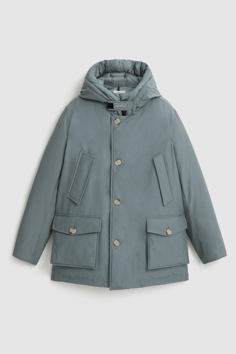 Blue Woolrich Arctic In Ramar With Protective Hood Men's Parka Jackets | 2091758-QZ