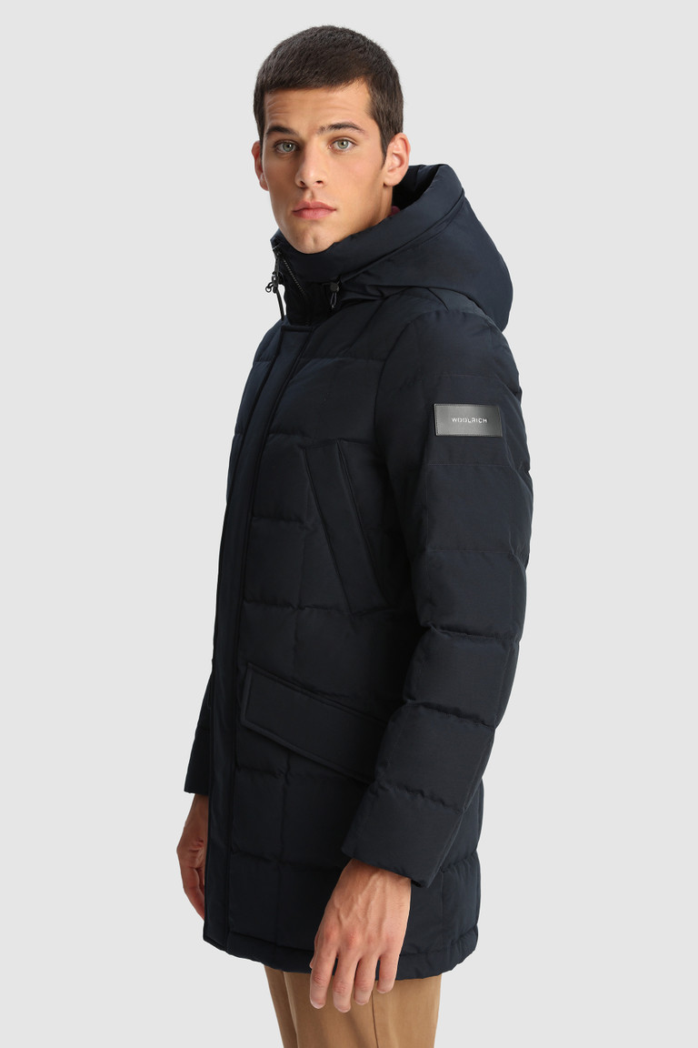 Blue Woolrich Blizzard Quilted Men's Down Jackets | 2897514-BV