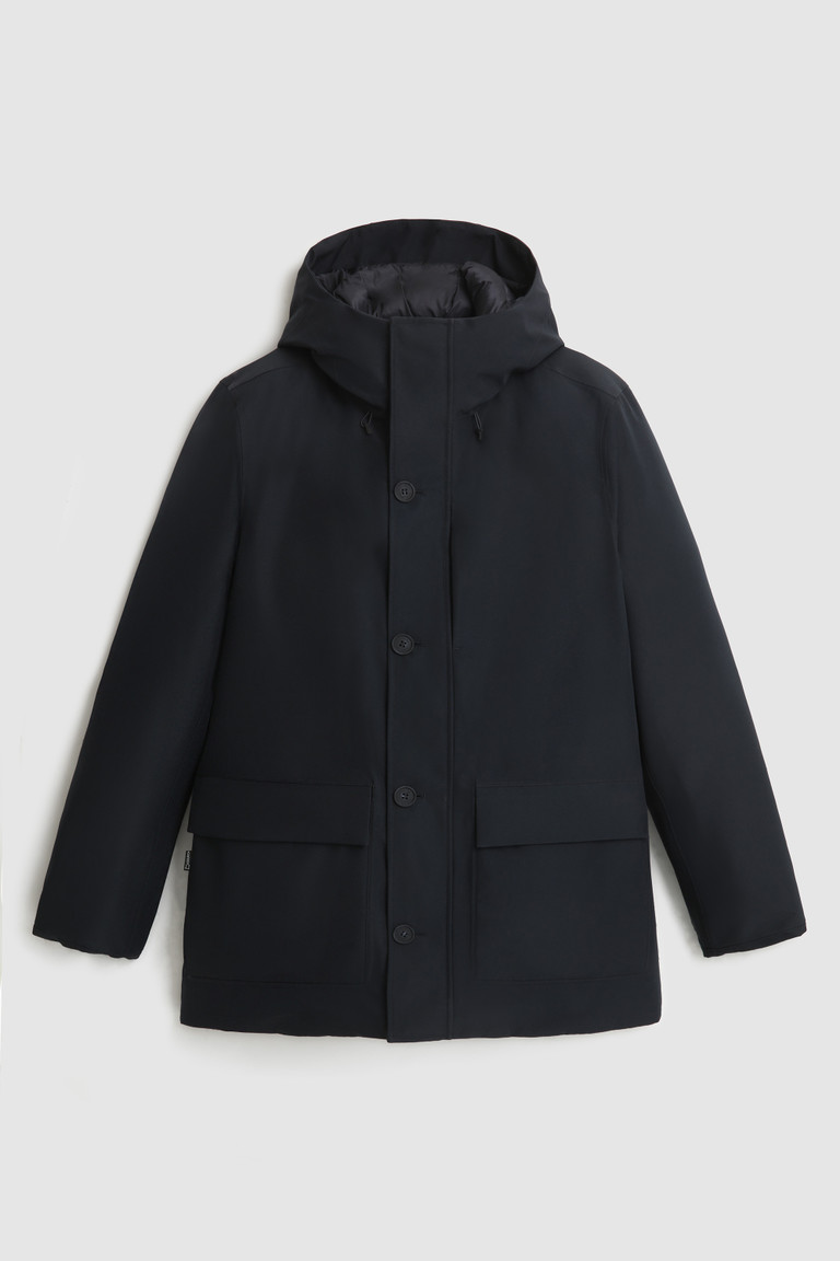 Blue Woolrich Gore-Tex Urban Men's Coats | 5348196-GK