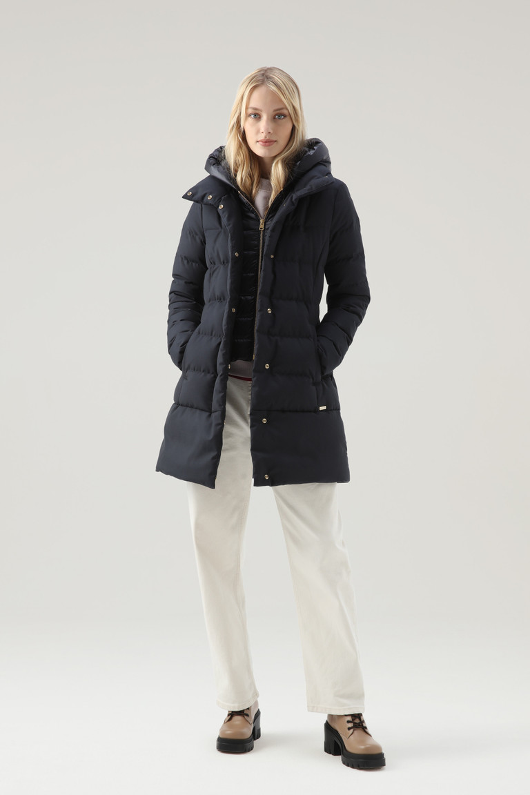 Blue Woolrich Luxe Prescott Puffy 2-In-1 Women\'s Down Jackets | 0712648-ER