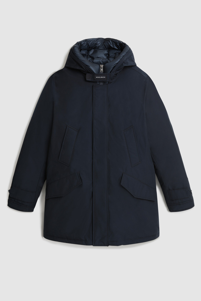 Blue Woolrich Polar With High Collar Men's Parka Jackets | 9804653-EO