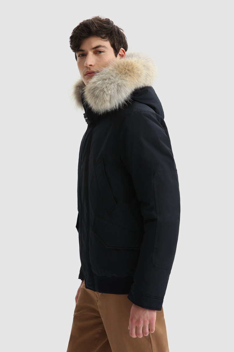 Blue Woolrich Polar With Removable Fur Men's Jackets | 5102849-EJ