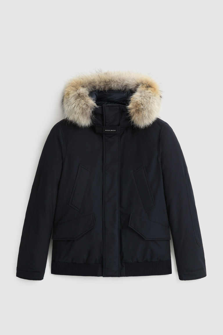 Blue Woolrich Polar With Removable Fur Men's Jackets | 5102849-EJ