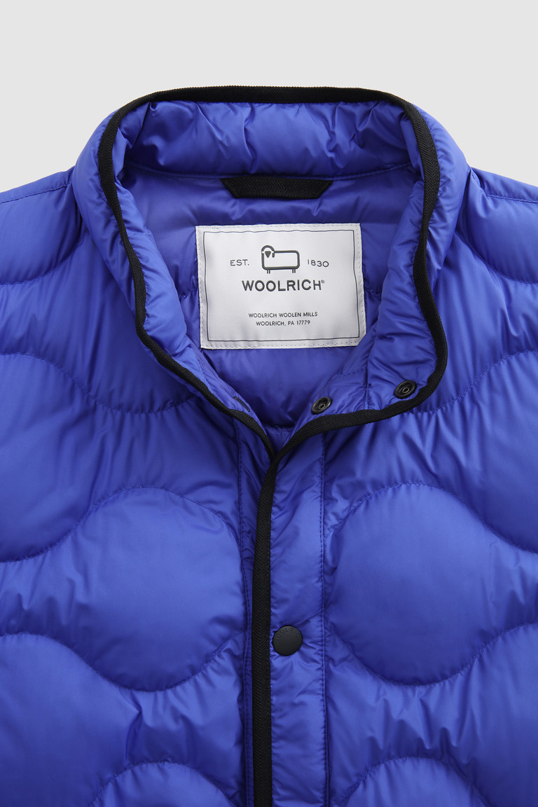 Blue Woolrich Sierra Padded Men's Down Jackets | 5960814-FN