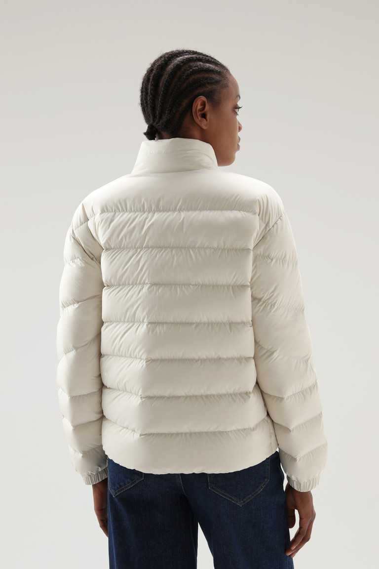 Cream Woolrich Ellis Microfiber Down Women's Down Jackets | 0286734-ID