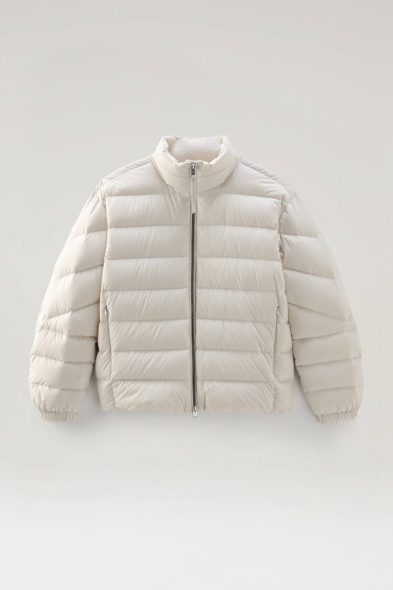 Cream Woolrich Ellis Microfiber Down Women's Down Jackets | 0286734-ID