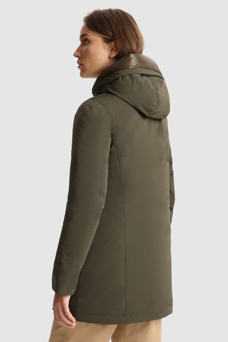 Dark Green Woolrich Luxury Arctic Women's Parka Jackets | 4172803-GY