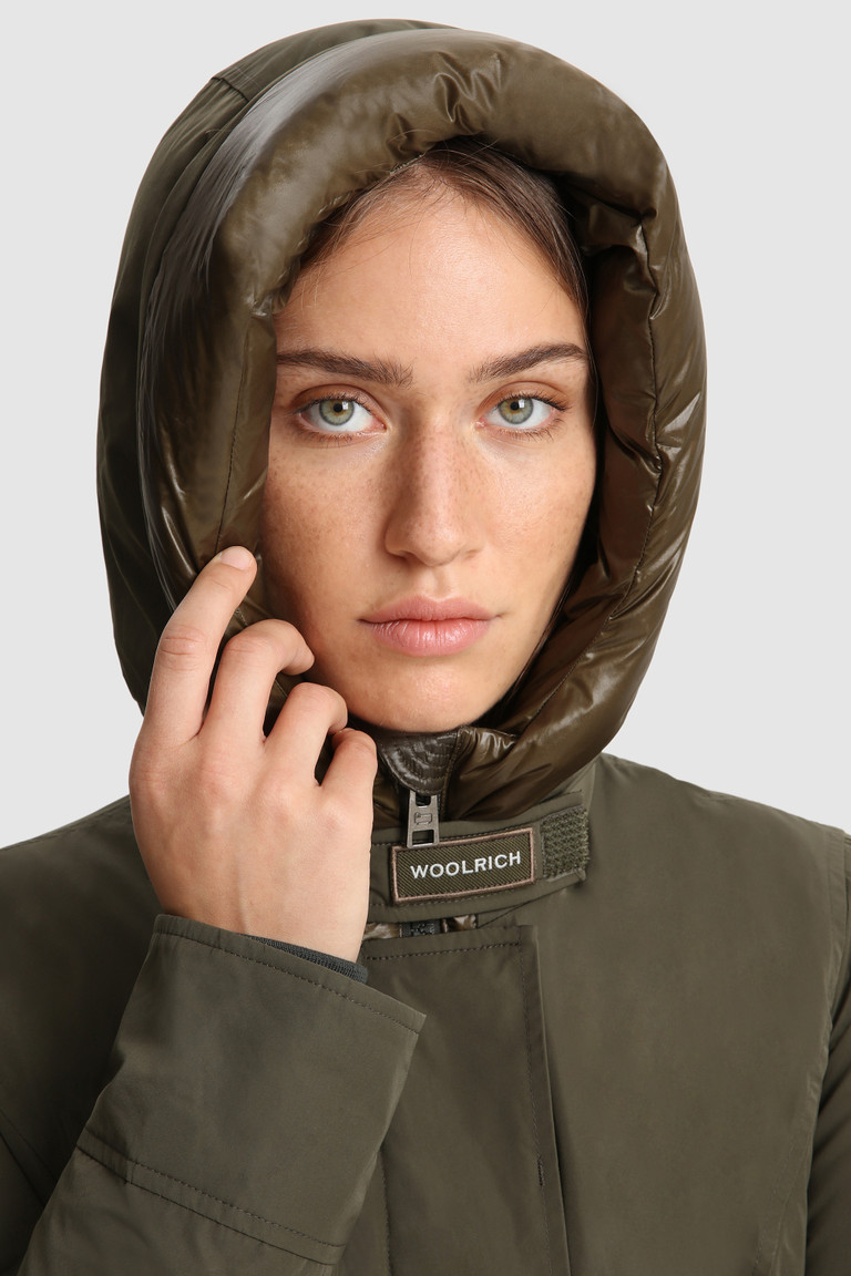 Dark Green Woolrich Luxury Arctic Women's Parka Jackets | 4172803-GY