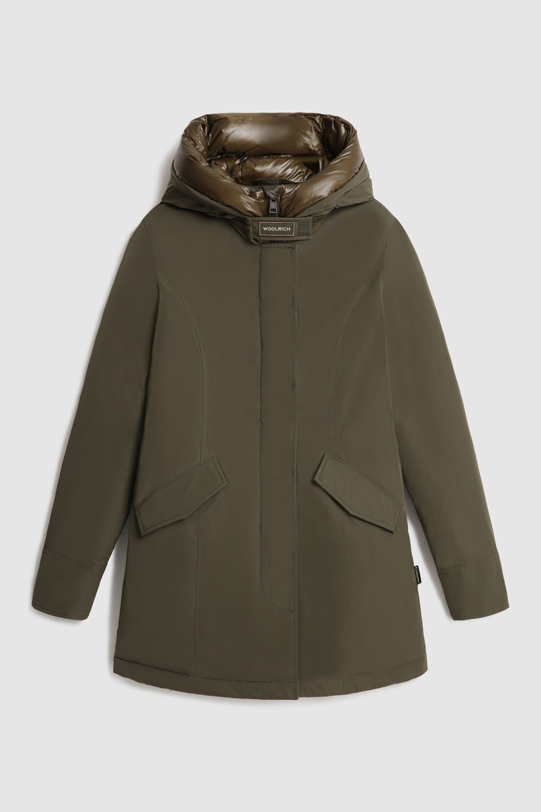 Dark Green Woolrich Luxury Arctic Women's Parka Jackets | 4172803-GY