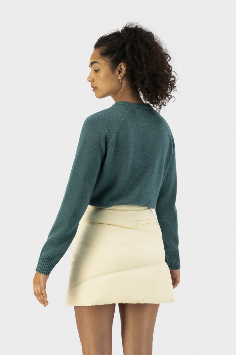 Deep Green Woolrich Merino Crewneck - Daniëlle Cathari / Women's Sweaters | 2864073-WV