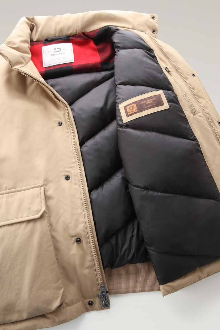 Gold Khaki Woolrich Authentic Polar Men's Jackets | 7218564-PI