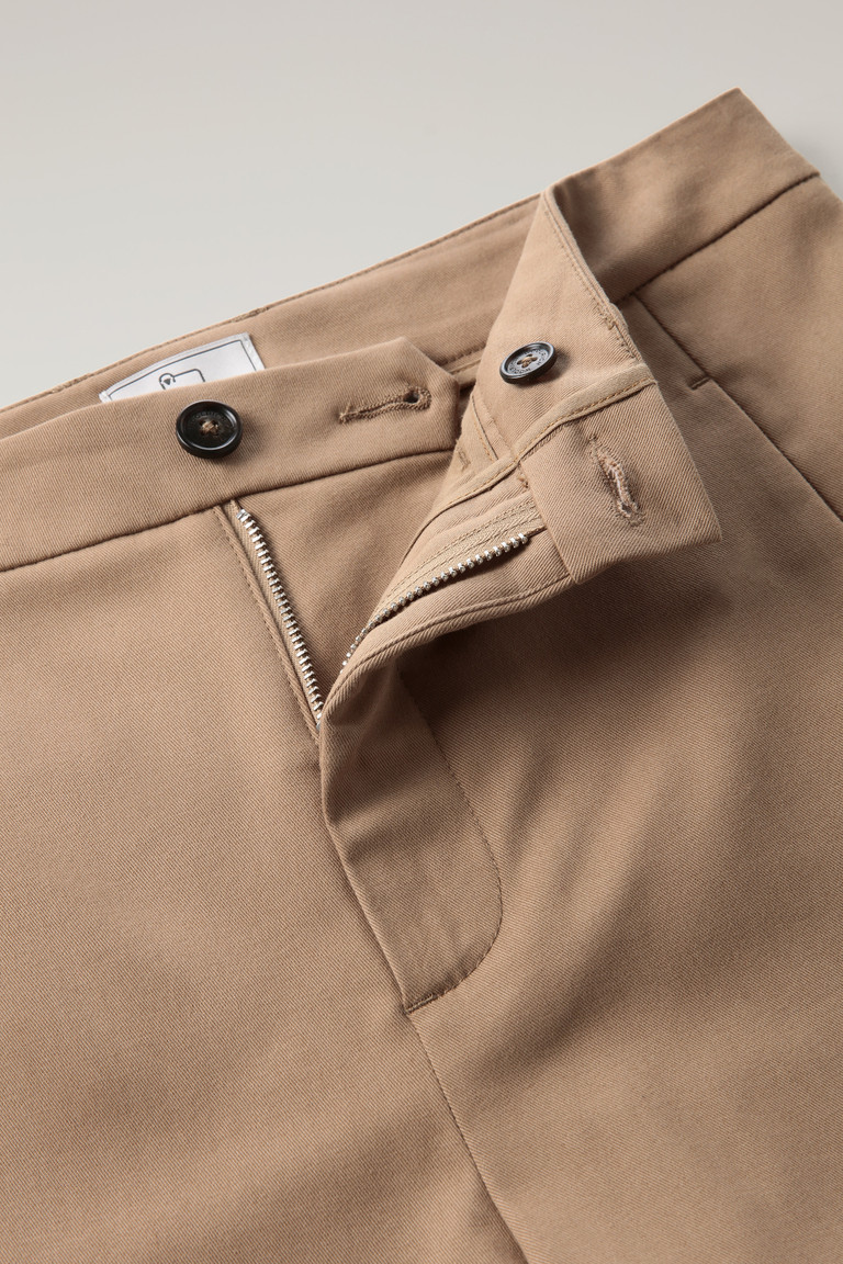 Gold Khaki Woolrich Stretch Cotton Twill Women's Pants | 6438092-JN