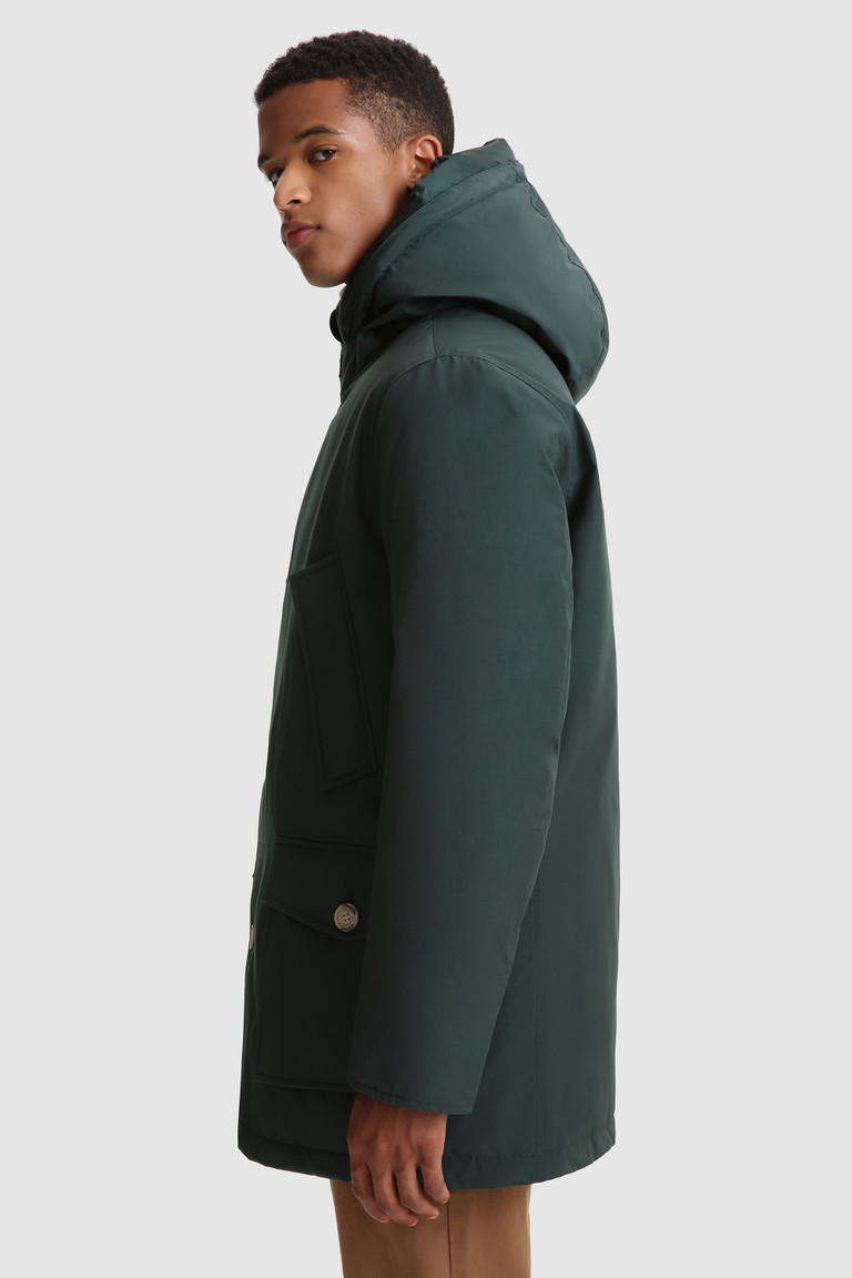 Green Woolrich Arctic In Ramar With Protective Hood Men's Parka Jackets | 1870925-KD