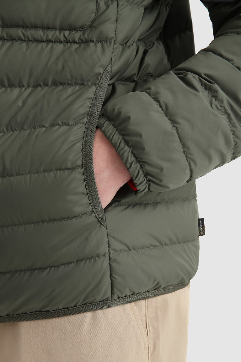 Green Woolrich Bering Quilted Men's Jackets | 3176480-JI