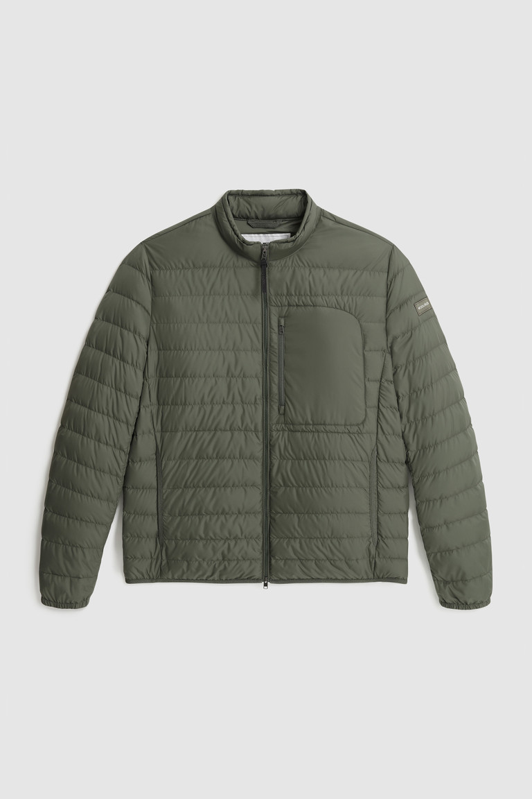 Green Woolrich Bering Quilted Men's Jackets | 3176480-JI