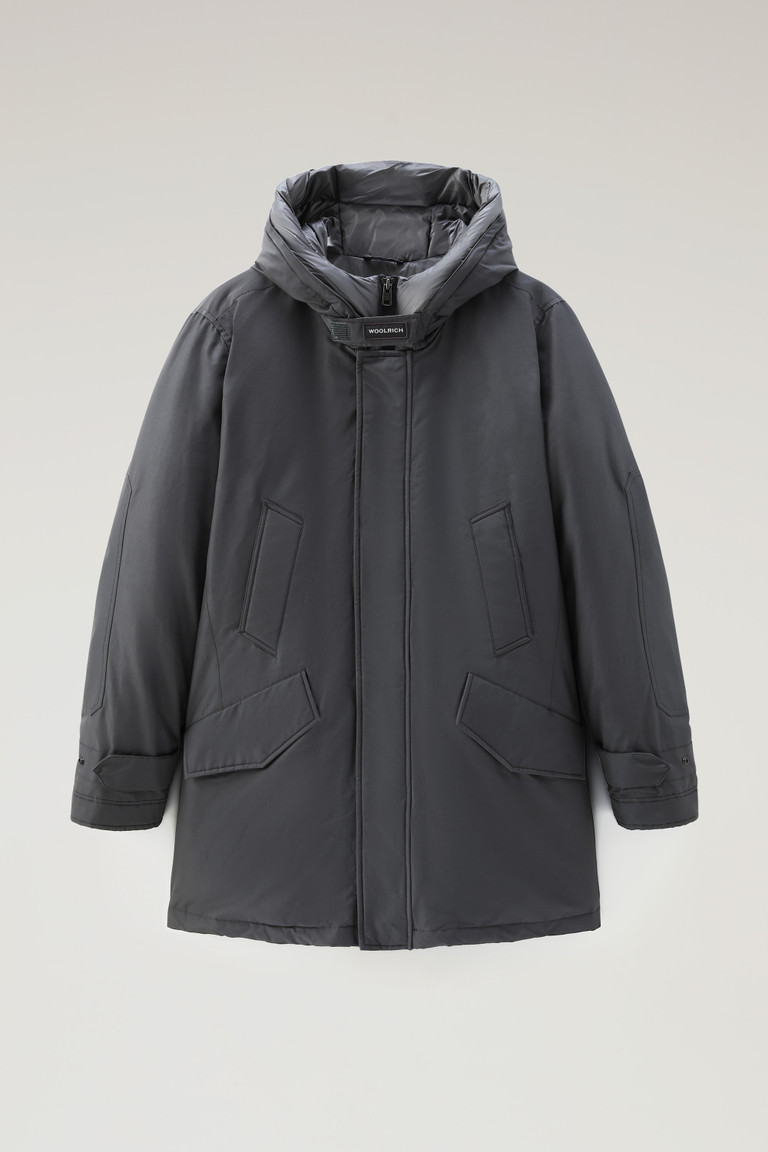 Grey Woolrich Polar With High Collar Men's Parka Jackets | 0941632-AZ