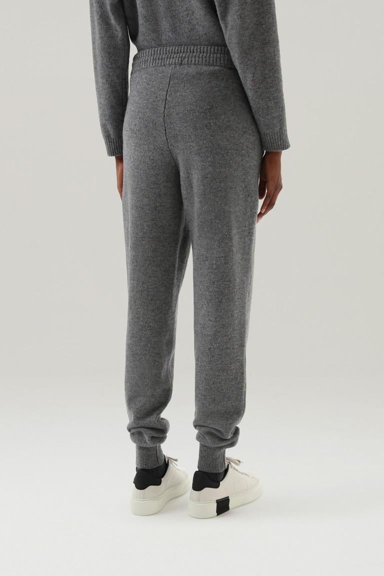 Grey Woolrich Sweatin Soft Virgin Tweed Wool Women's Pants | 4856723-PB