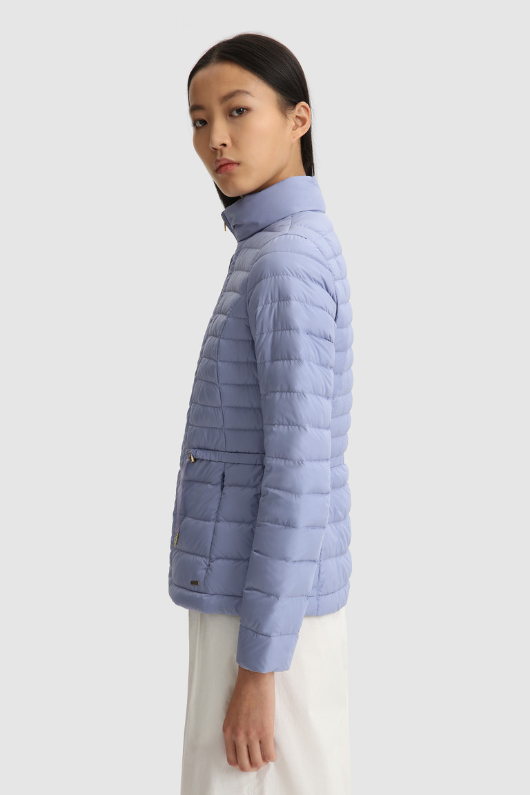 Light Azure Woolrich Hibiscus Quilted Women's Down Jackets | 7320645-BY