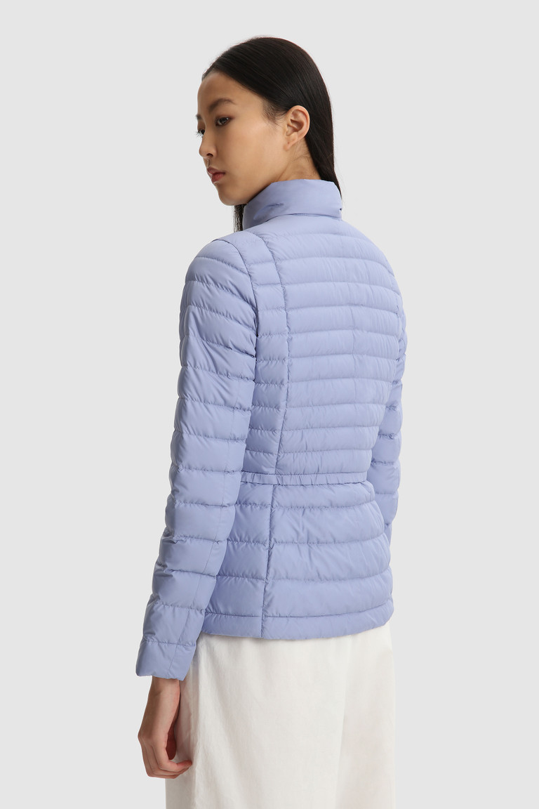 Light Azure Woolrich Hibiscus Quilted Women's Down Jackets | 7320645-BY