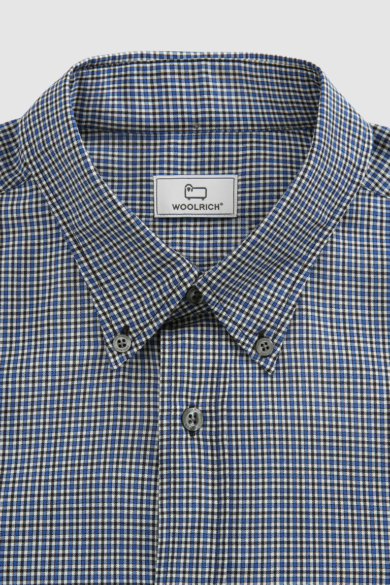 Navy Woolrich Merino Cool Wool Men's Shirts | 1283475-AP