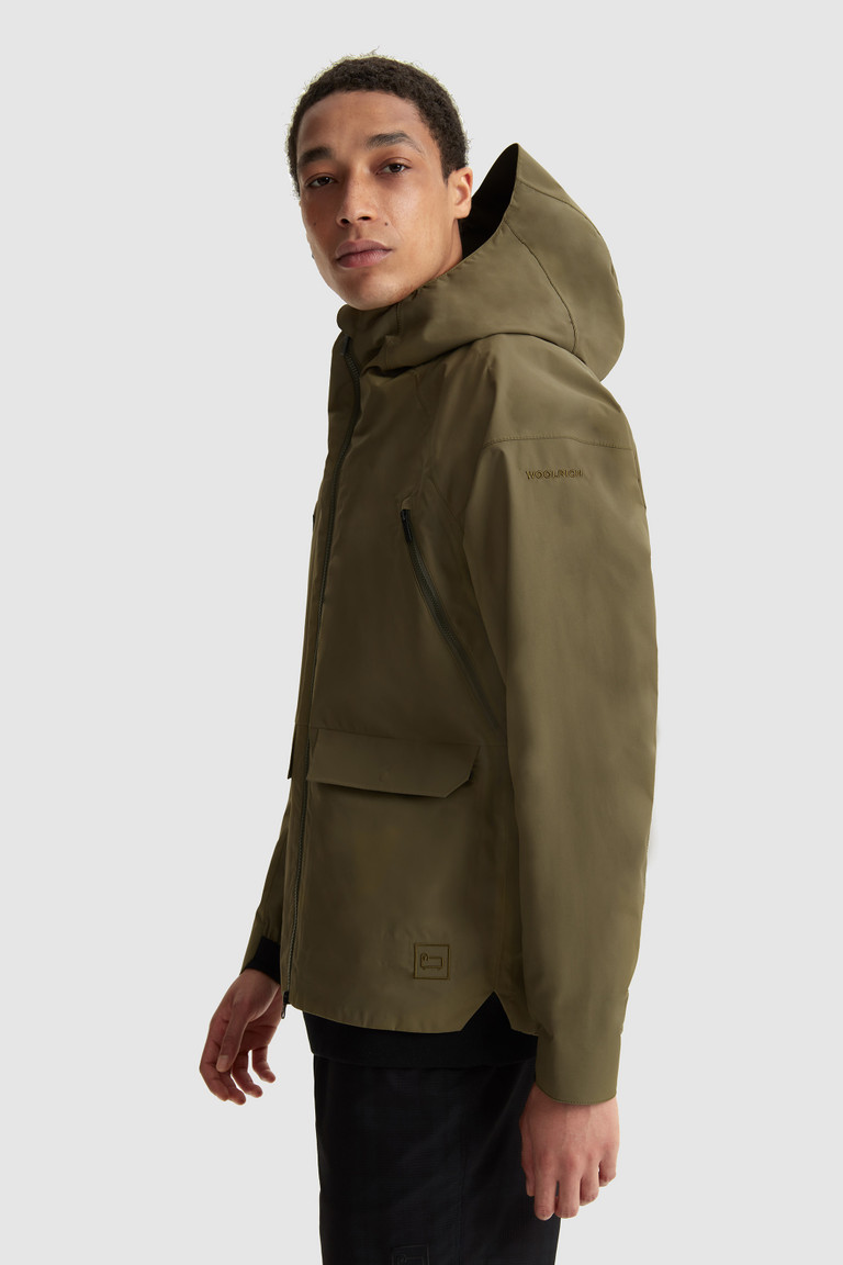 Olive Woolrich Blue Ridge Packable Men's Jackets | 2867543-UZ