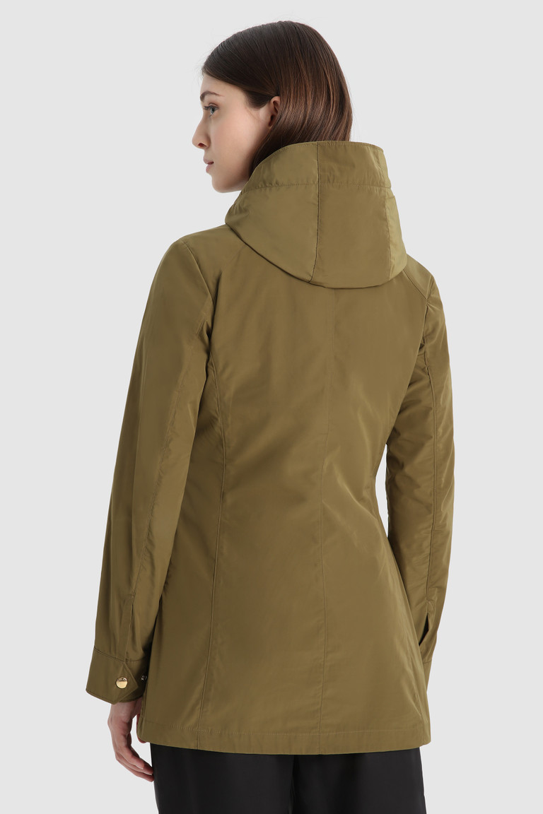 Olive Woolrich Summer Women's Parka Jackets | 7520431-KH