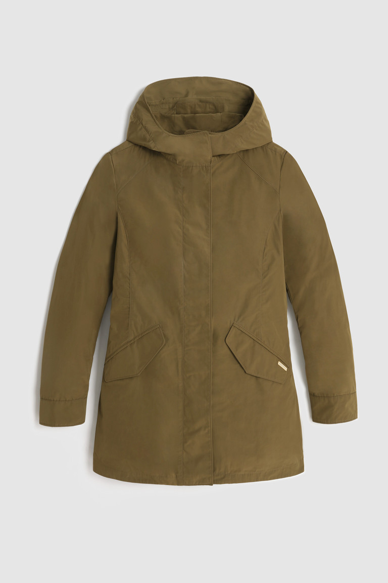 Olive Woolrich Summer Women's Parka Jackets | 7520431-KH