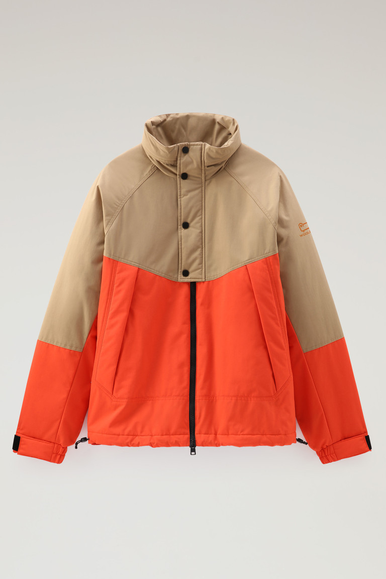 Orange / Brown Woolrich Himalayan With Packable Hood Men's Jackets | 8129607-CG