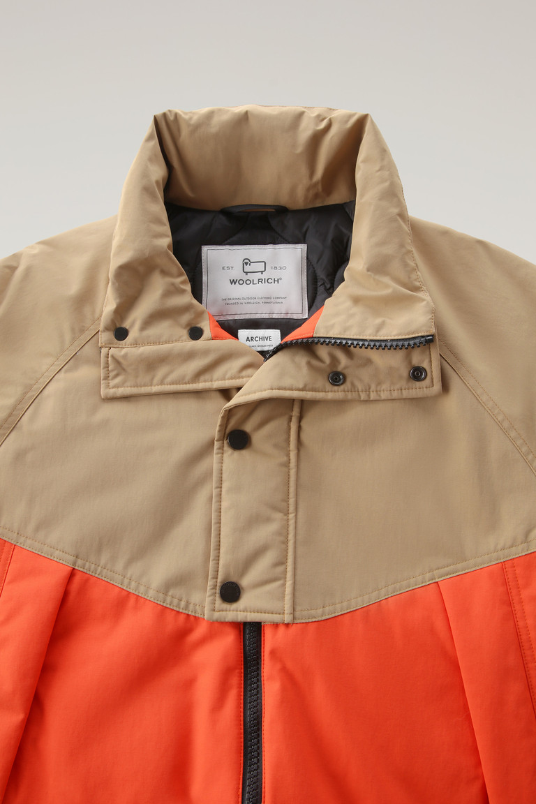 Orange / Brown Woolrich Himalayan With Packable Hood Men's Jackets | 8129607-CG