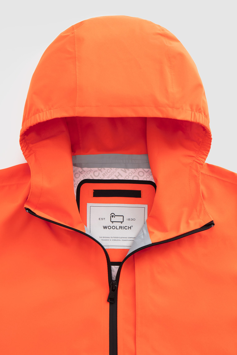 Orange Woolrich Pacific Two-Layer Waterproof Ultralight Men's Jackets | 7019852-XM