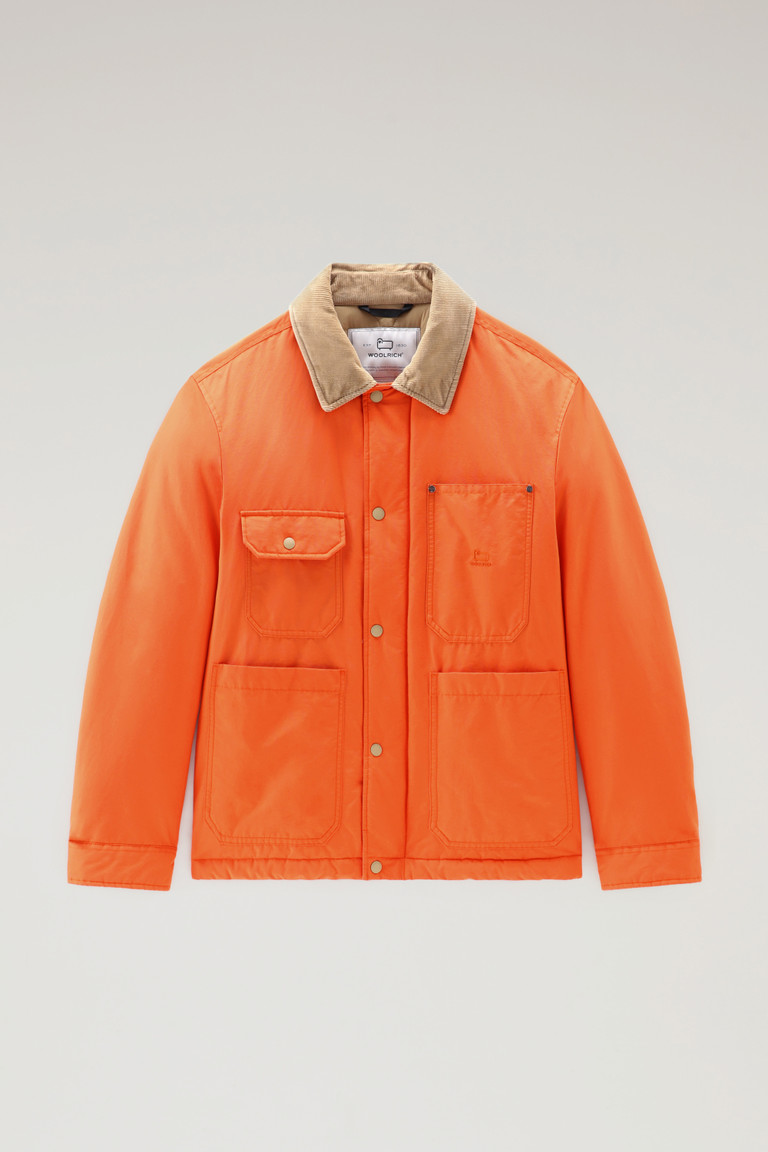 Orange Woolrich Work Duster In Eco Ramar Men's Jackets | 2136580-FO