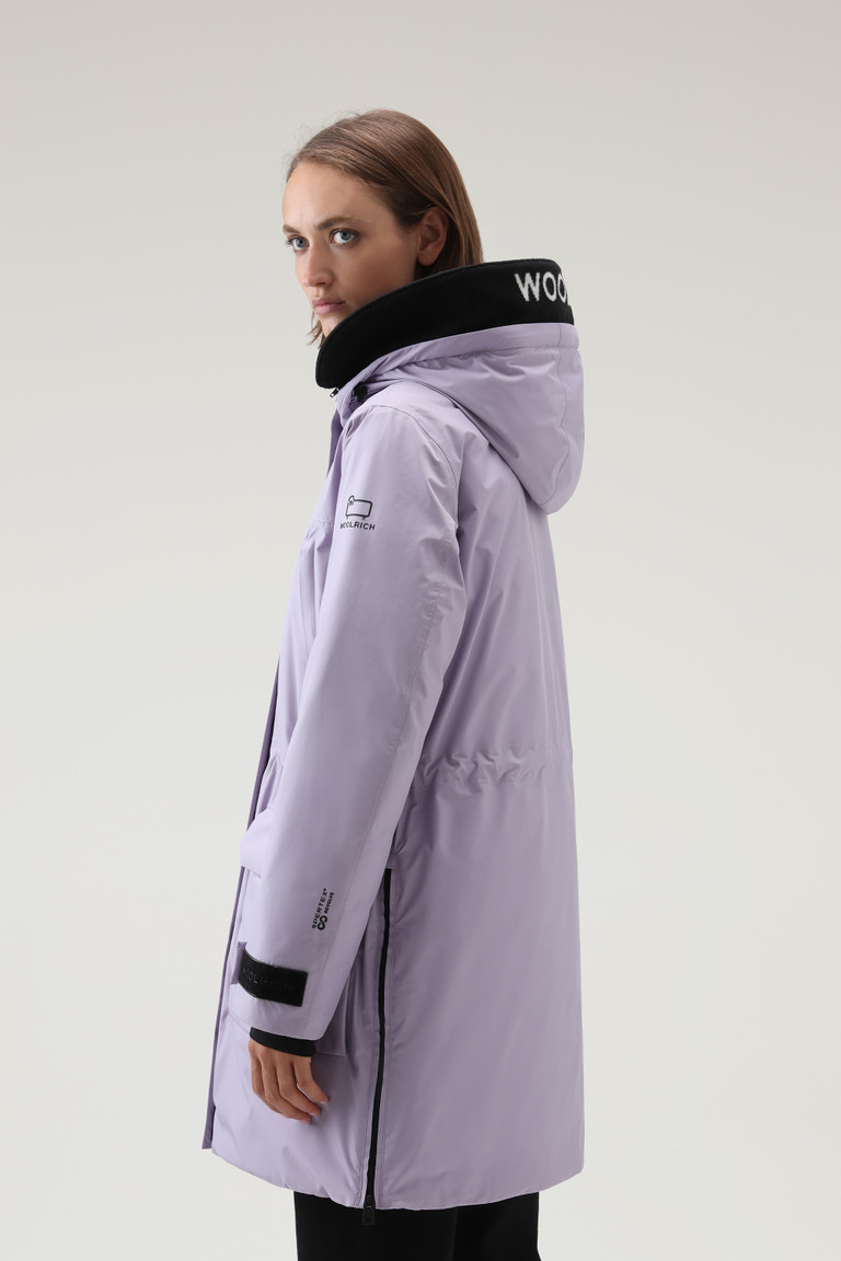 Purple Woolrich Harveys Waterproof In Pertex Revolve Women's Parka Jackets | 5274690-DG