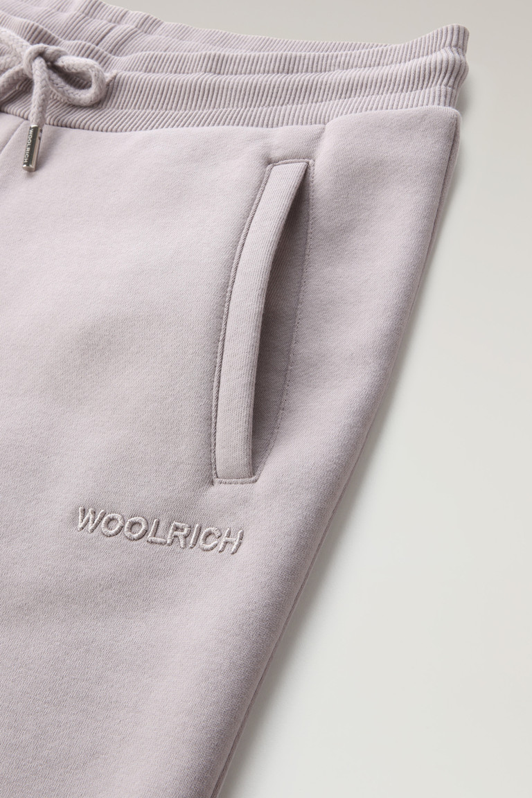 Purple Woolrich Logo Fleece Women's Pants | 1658390-LP