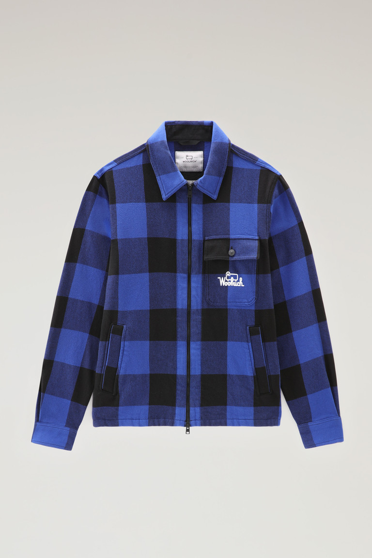 Royal Woolrich Timber Flannel Check Overshirt Men's Jackets | 9813706-QJ