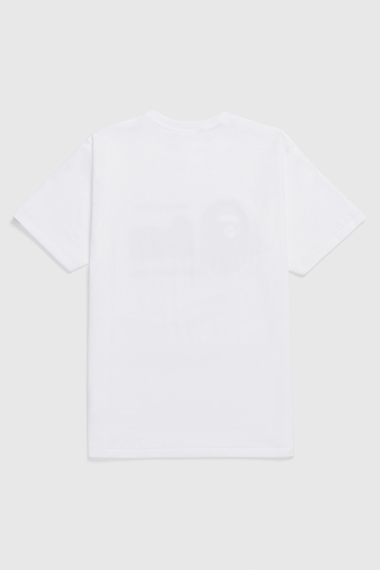 White Woolrich Bape Men's T Shirts | 0148752-EQ