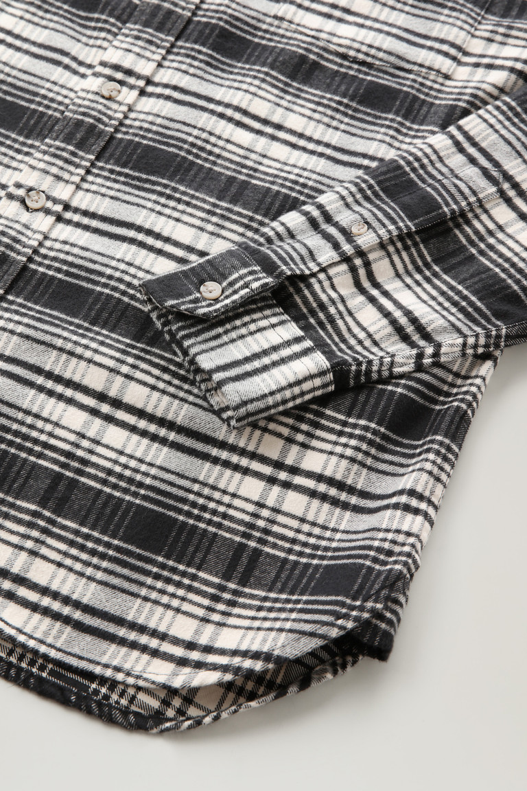 White Woolrich Traditional Flannel Check Men's Shirts | 2613490-TC