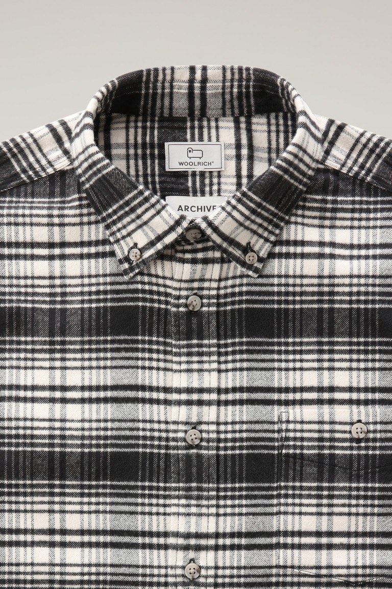 White Woolrich Traditional Flannel Check Men\'s Shirts | 2613490-TC