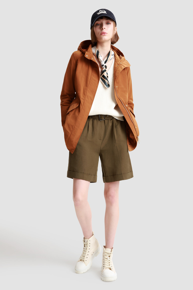 Brown Woolrich Summer Women's Parka Jackets | 2758096-HE